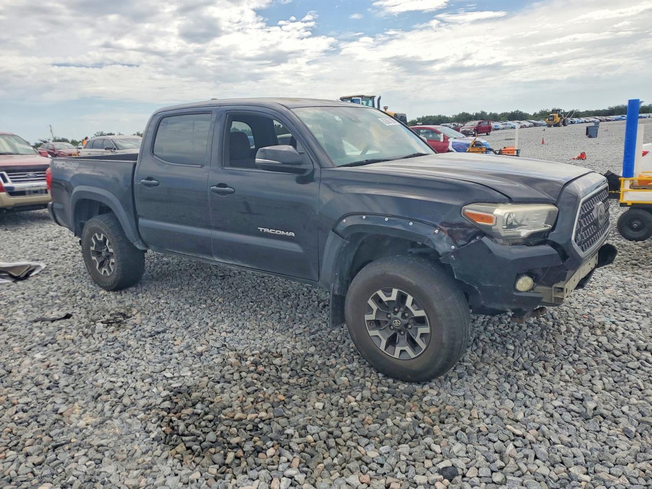 2019 Toyota Tacoma Trd Off-road Black vin: 3TMCZ5AN5KM229977