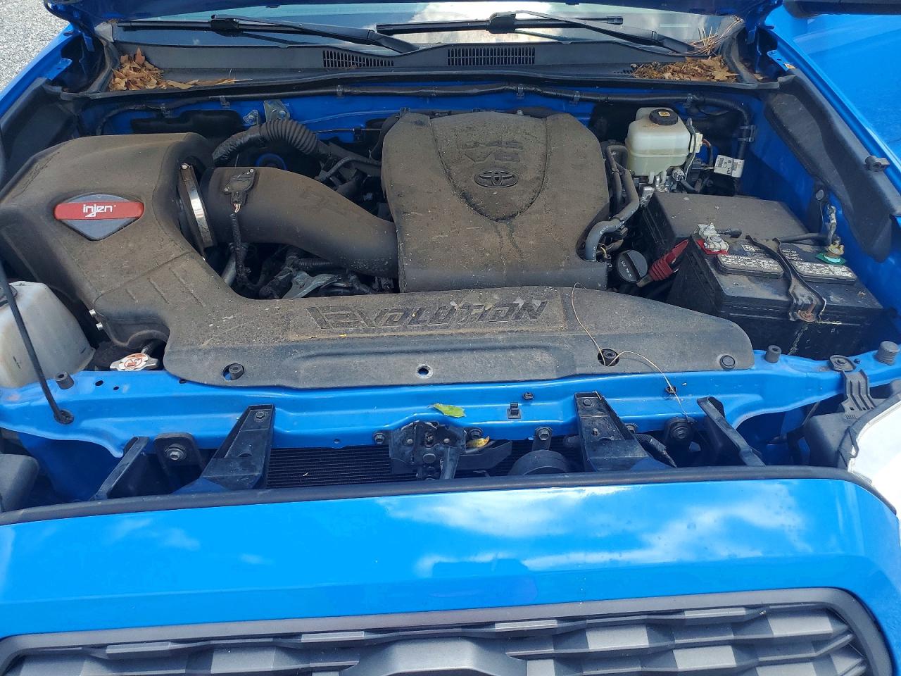 2021 Toyota Tacoma Trd Off-road Blue vin: 3TMCZ5AN5MM422729