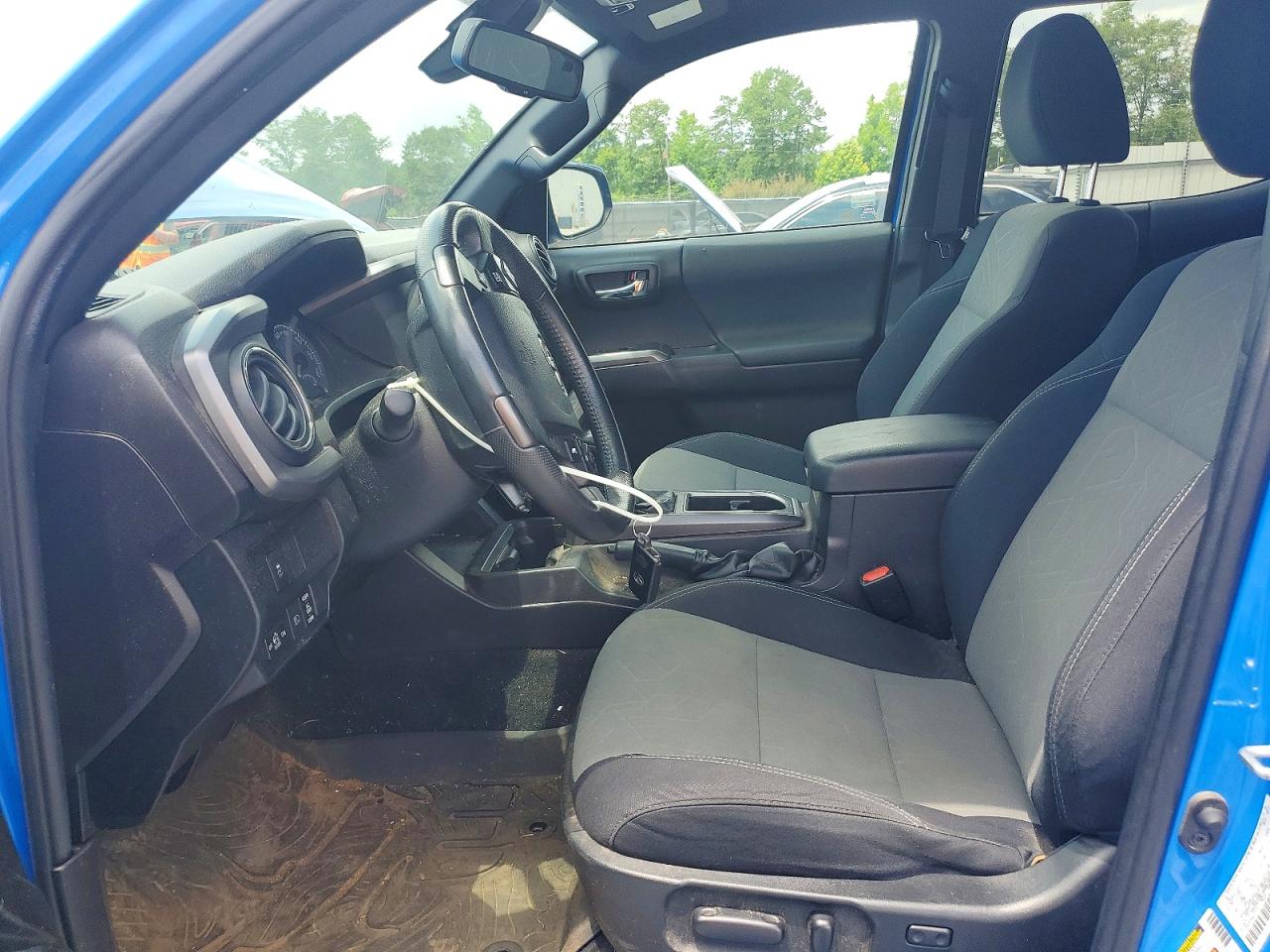 2021 Toyota Tacoma Trd Off-road Blue vin: 3TMCZ5AN5MM422729