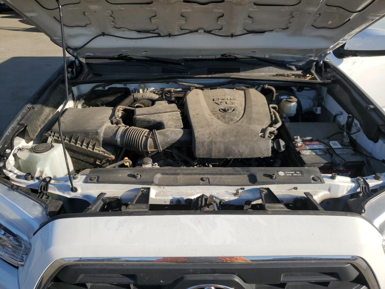 2017 Toyota Tacoma Double Cab Белый vin: 3TMCZ5AN6HM075188