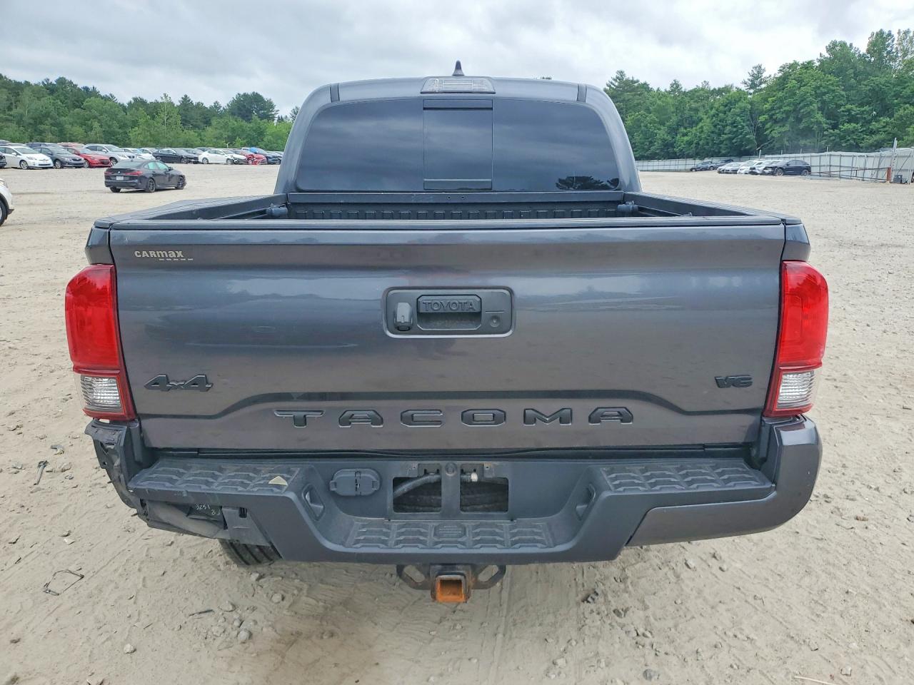 2022 Toyota Tacoma Sr5 V6 Gray vin: 3TMCZ5AN6NM471066