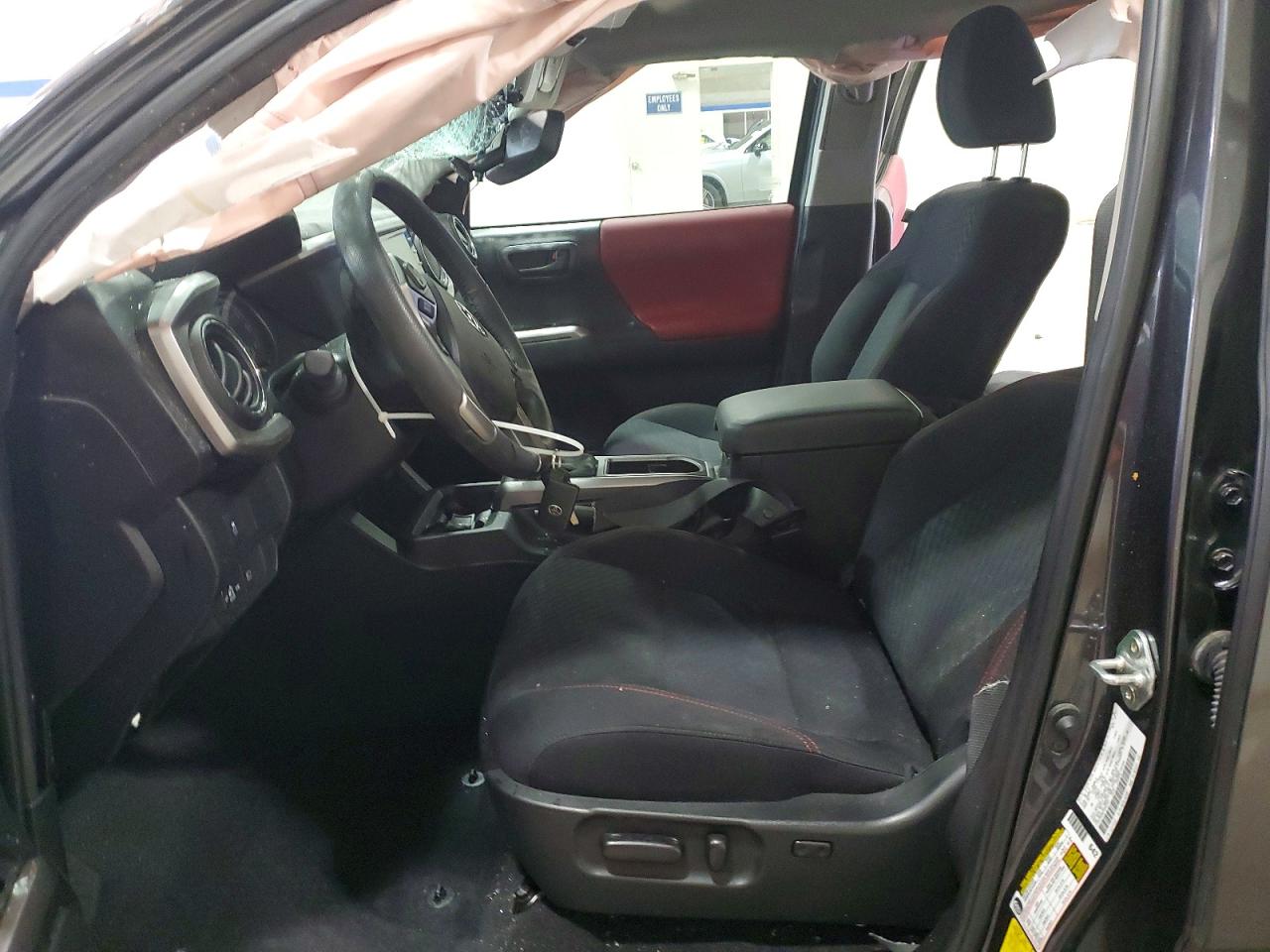 2023 Toyota Tacoma Sr5 V6 Gray vin: 3TMCZ5AN6PM593543