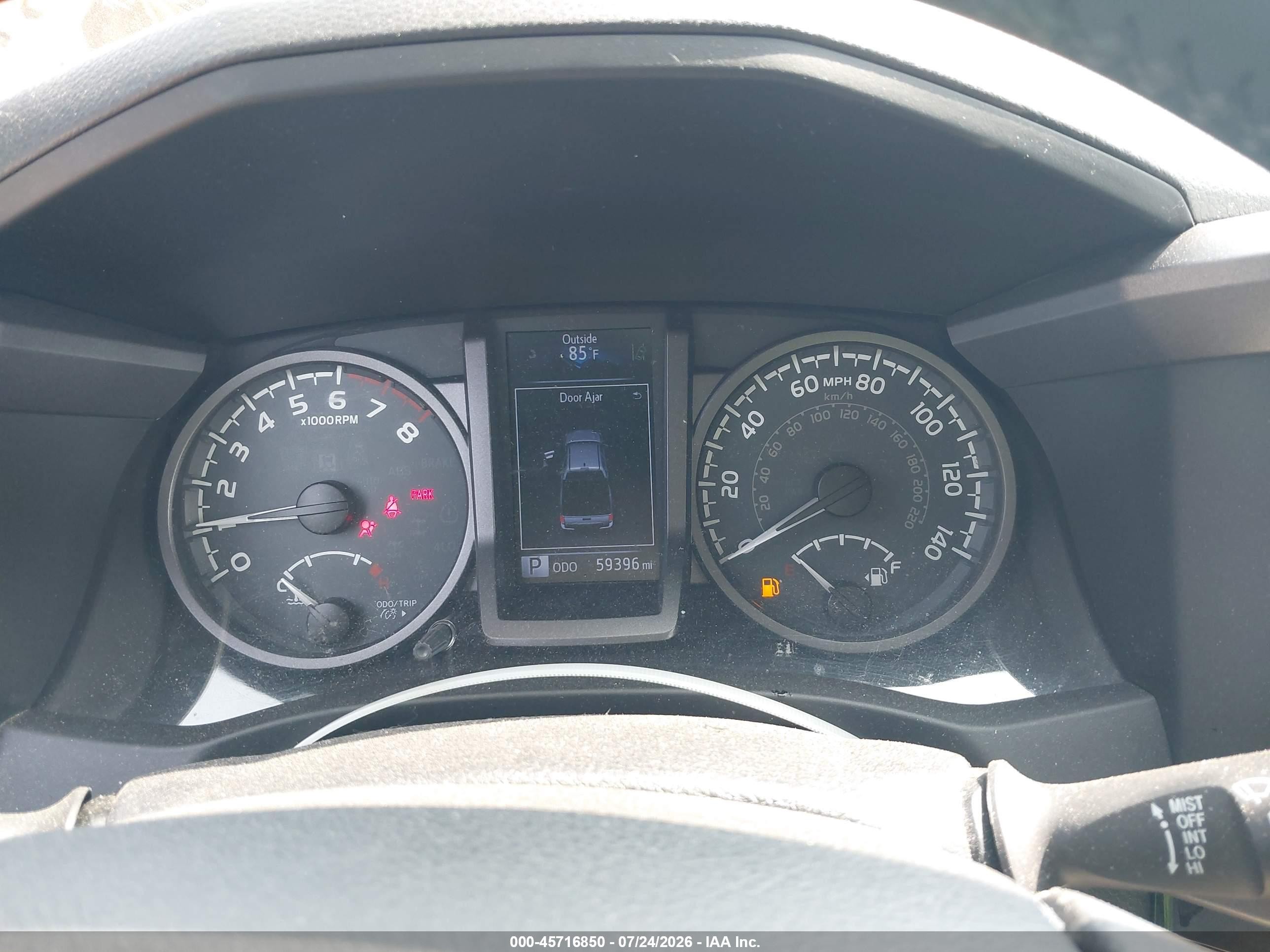 2018 Toyota Tacoma Trd Sport Black vin: 3TMCZ5AN7JM172793