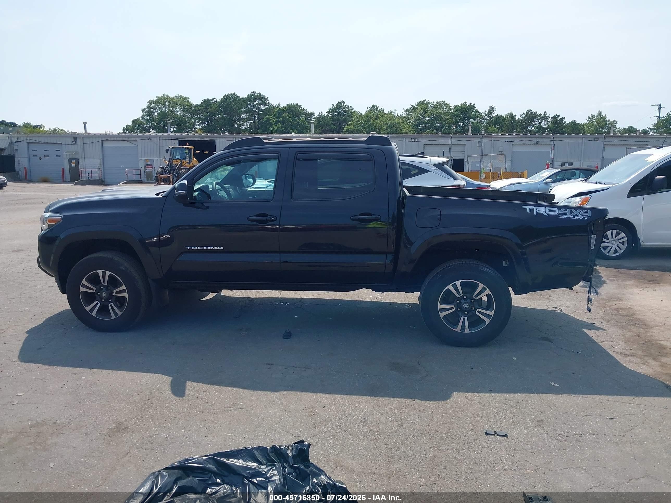 2018 Toyota Tacoma Trd Sport Black vin: 3TMCZ5AN7JM172793