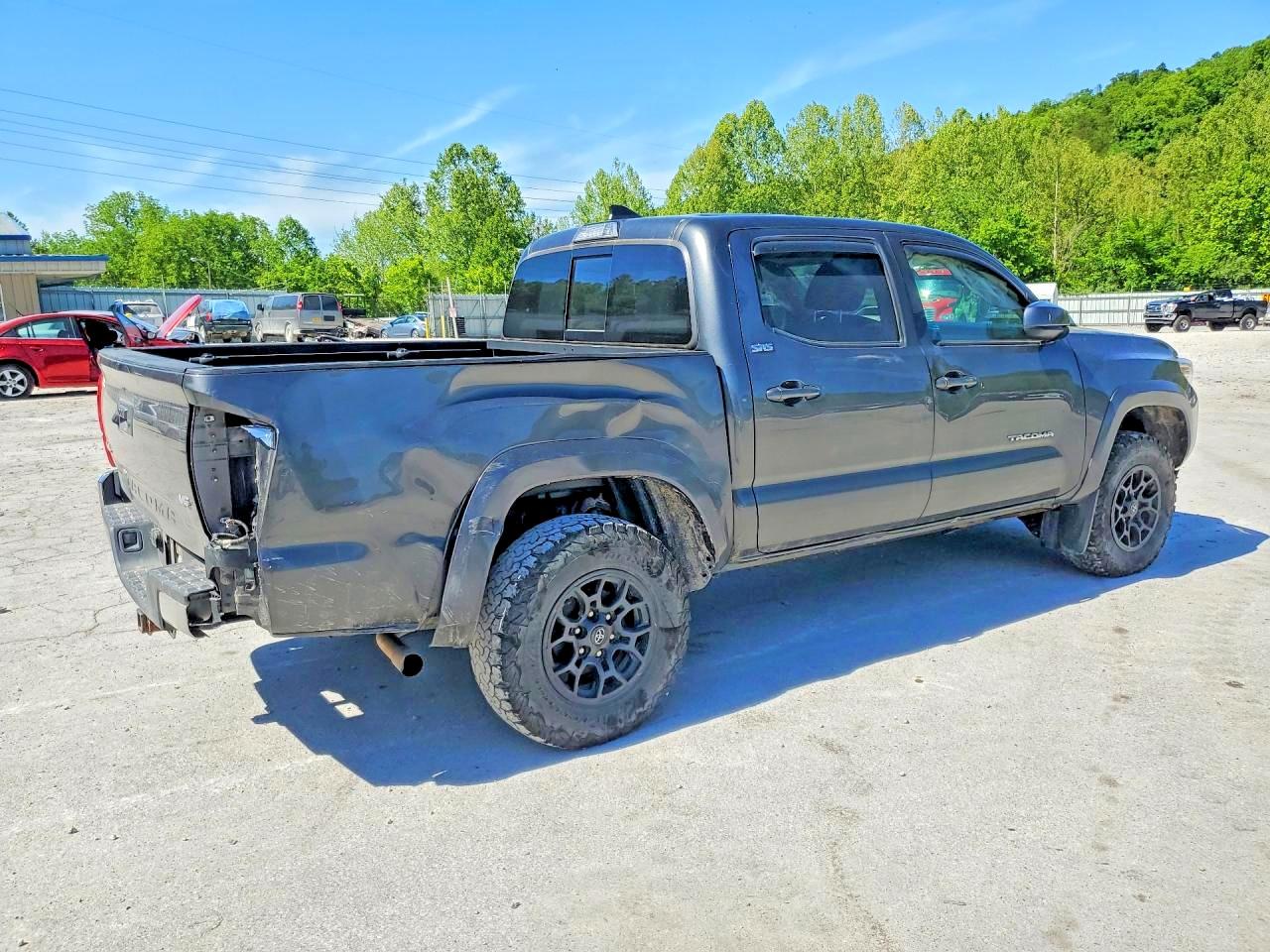 2019 Toyota Tacoma Sr5 V6 Charcoal vin: 3TMCZ5AN7KM250765