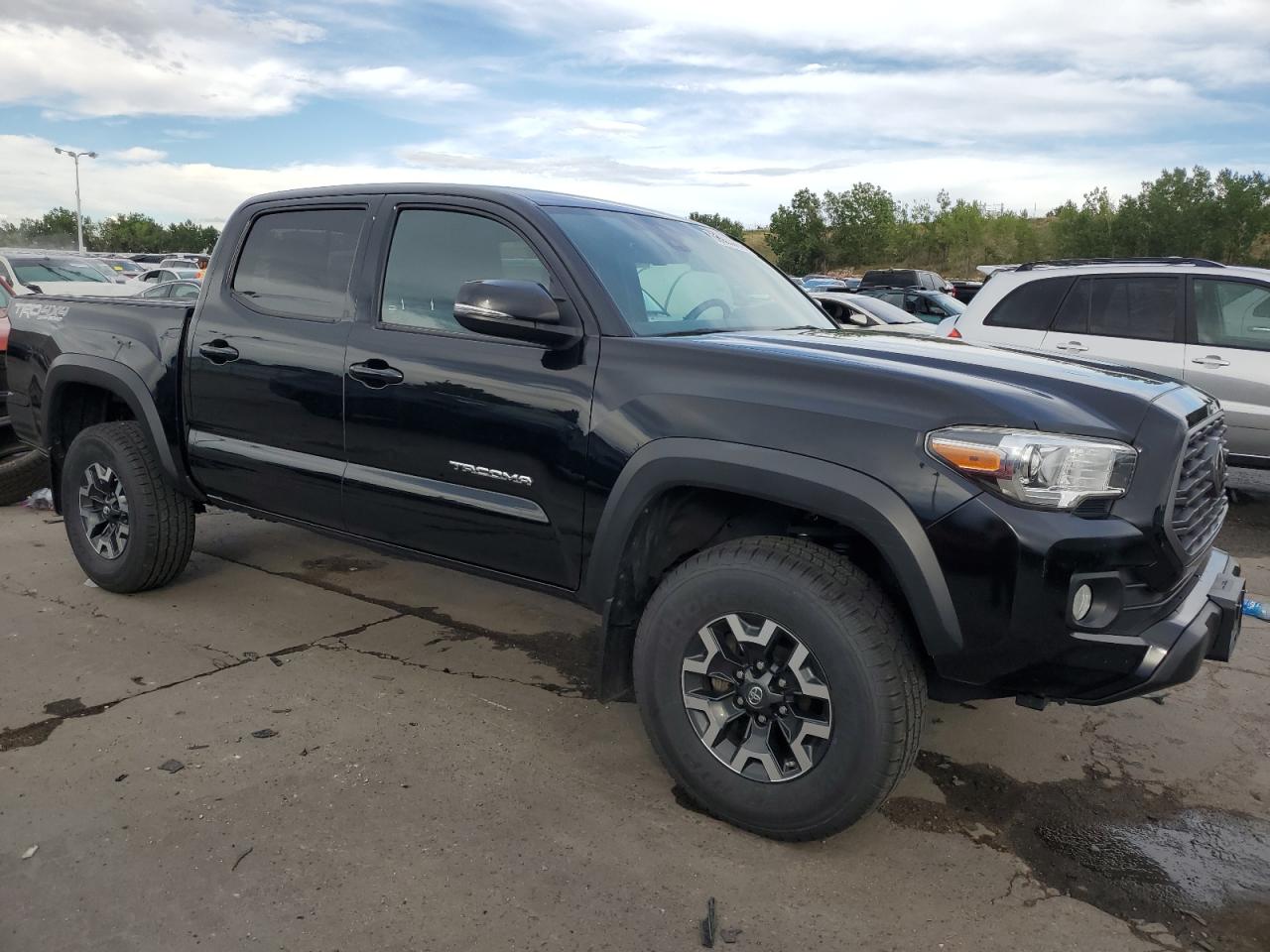 2021 Toyota Tacoma Double Cab Black vin: 3TMCZ5AN7MM385411