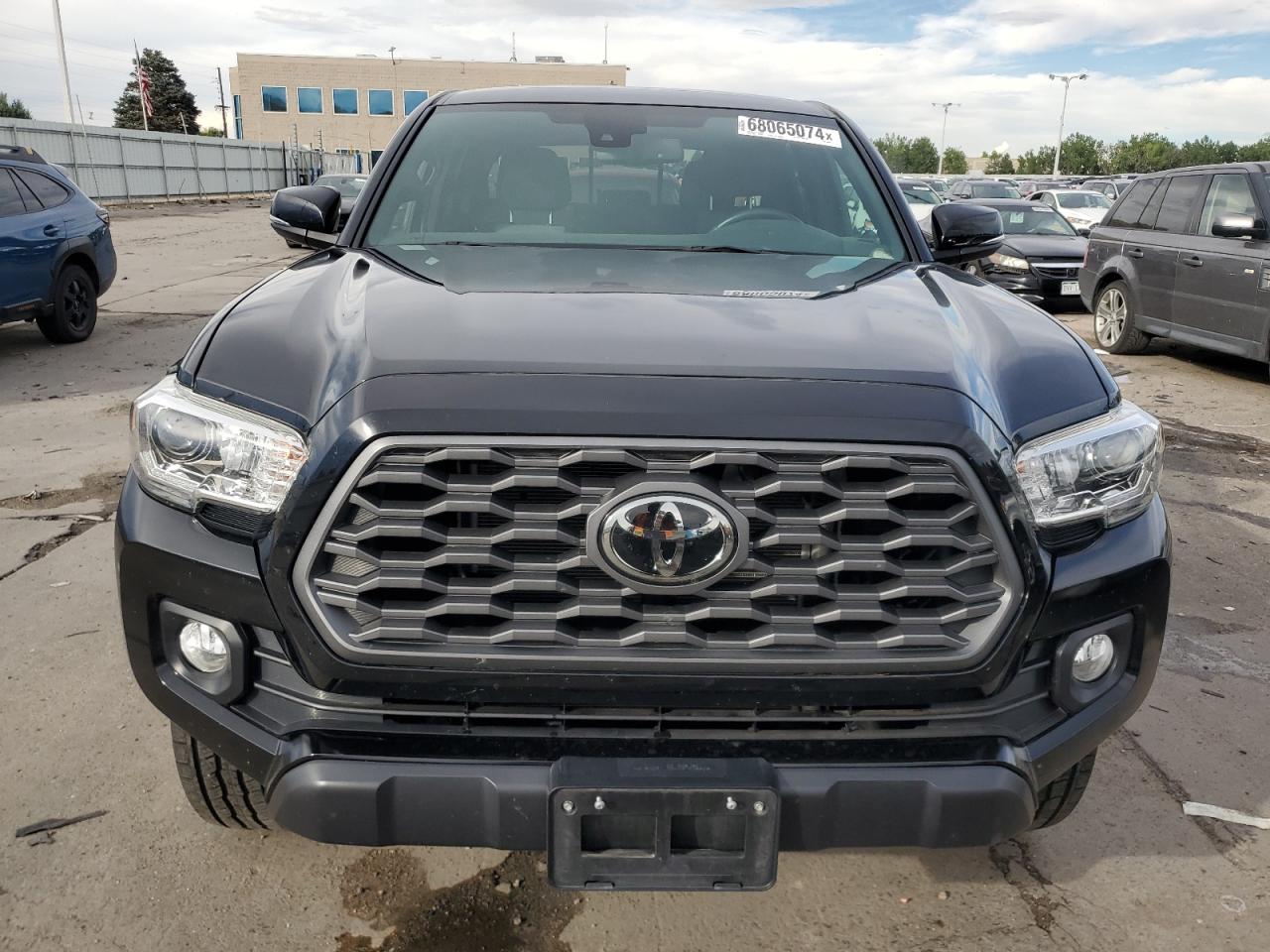 2021 Toyota Tacoma Double Cab Black vin: 3TMCZ5AN7MM385411