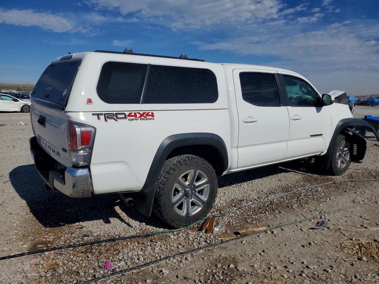2023 Toyota Tacoma Trd Off-road Белый vin: 3TMCZ5AN7PM541676
