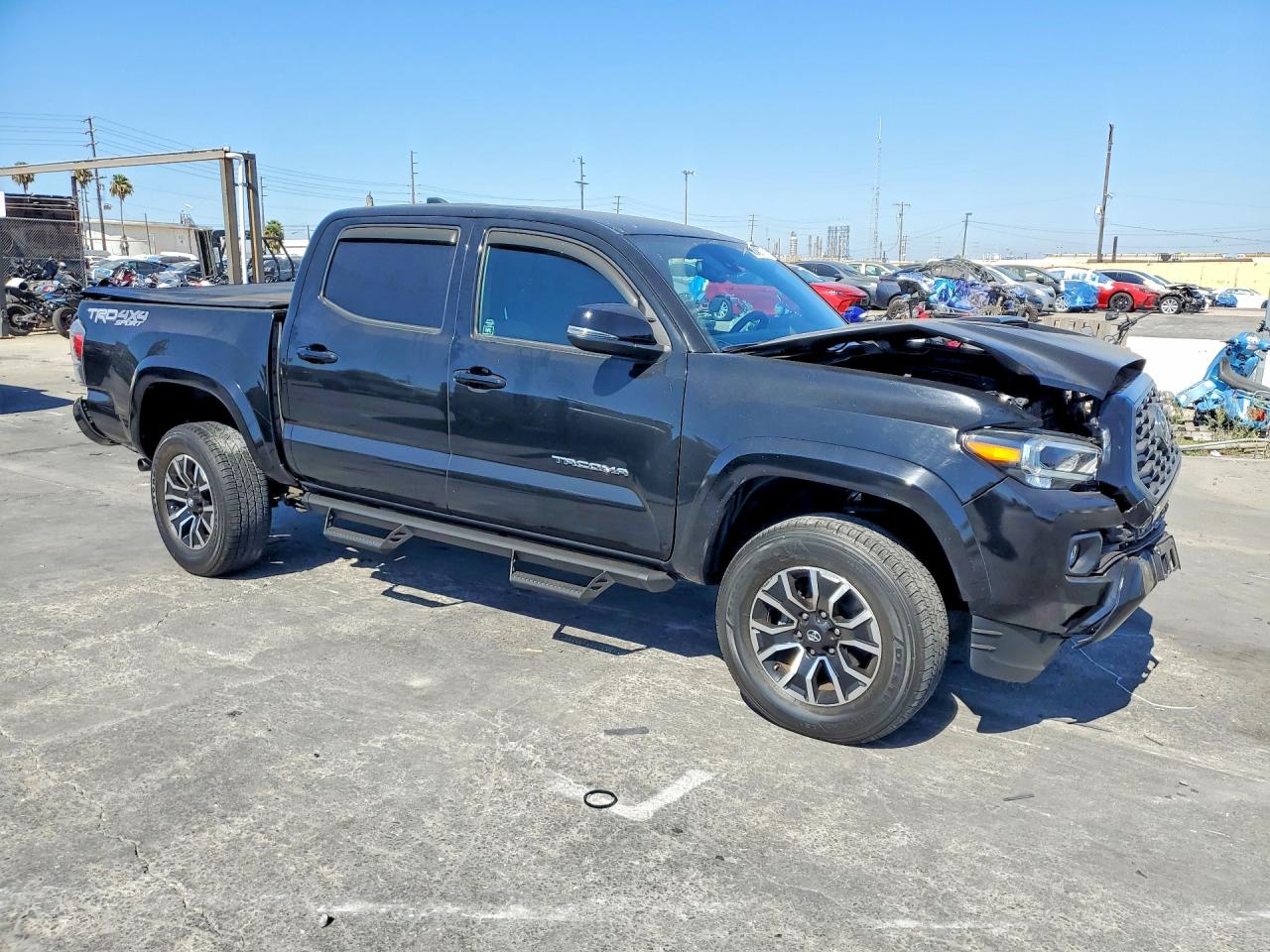 2023 Toyota Tacoma Trd Sport Black vin: 3TMCZ5AN7PM596824