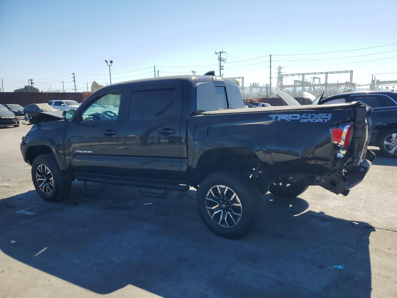 2023 Toyota Tacoma Trd Sport Black vin: 3TMCZ5AN7PM596824