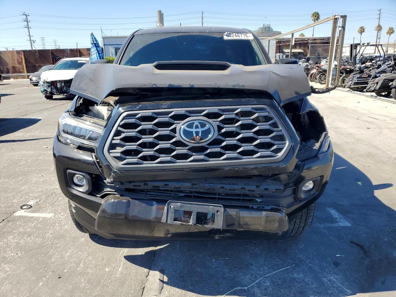 2023 Toyota Tacoma Trd Sport Black vin: 3TMCZ5AN7PM596824
