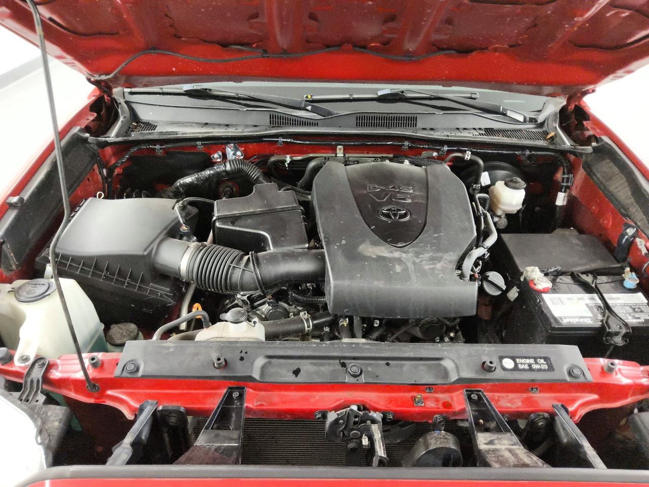 2019 Toyota Tacoma Sr5 V6 Red vin: 3TMCZ5AN8KM224451