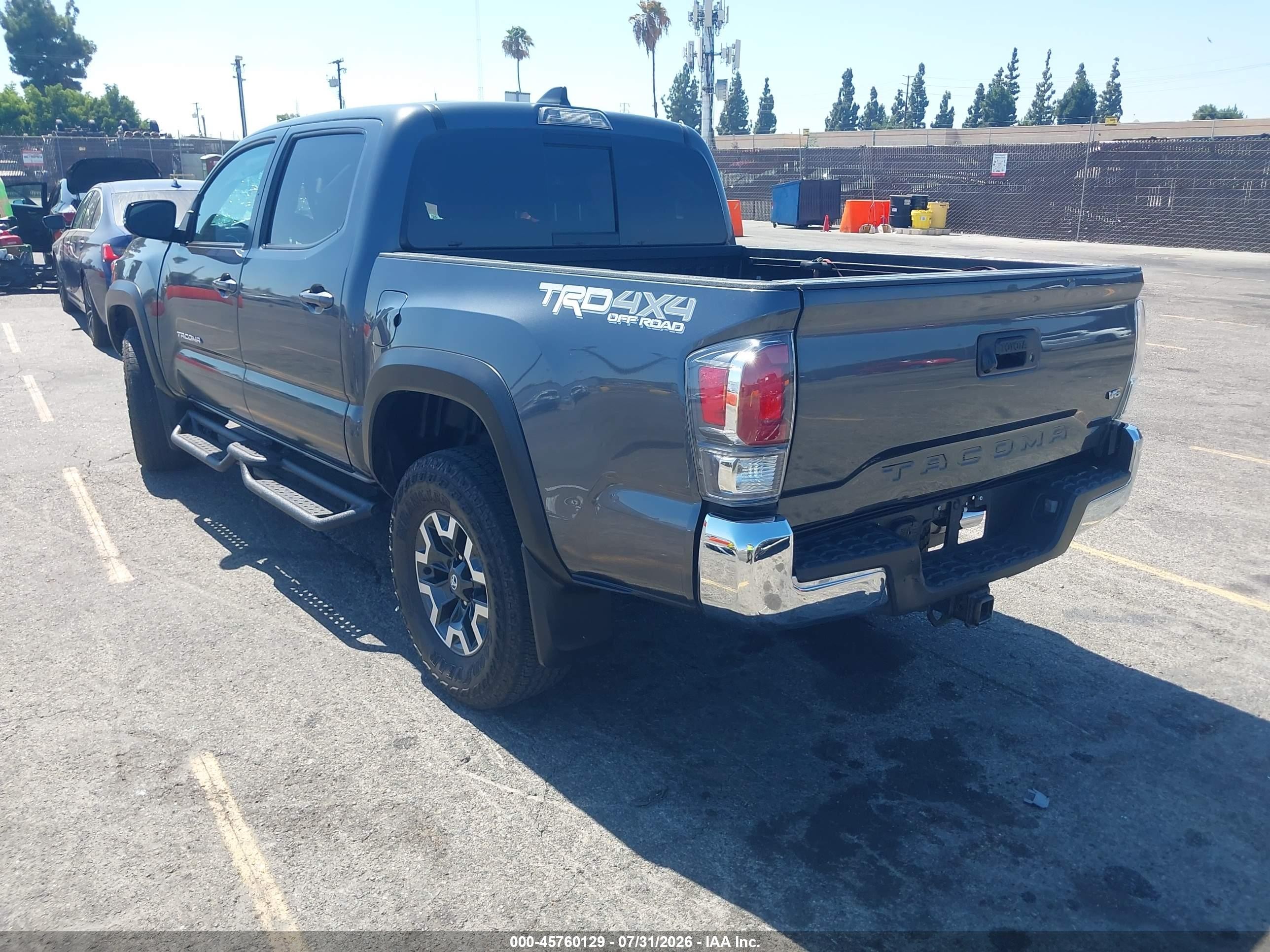2023 Toyota Tacoma Trd Off Road Gray vin: 3TMCZ5AN8PM620144
