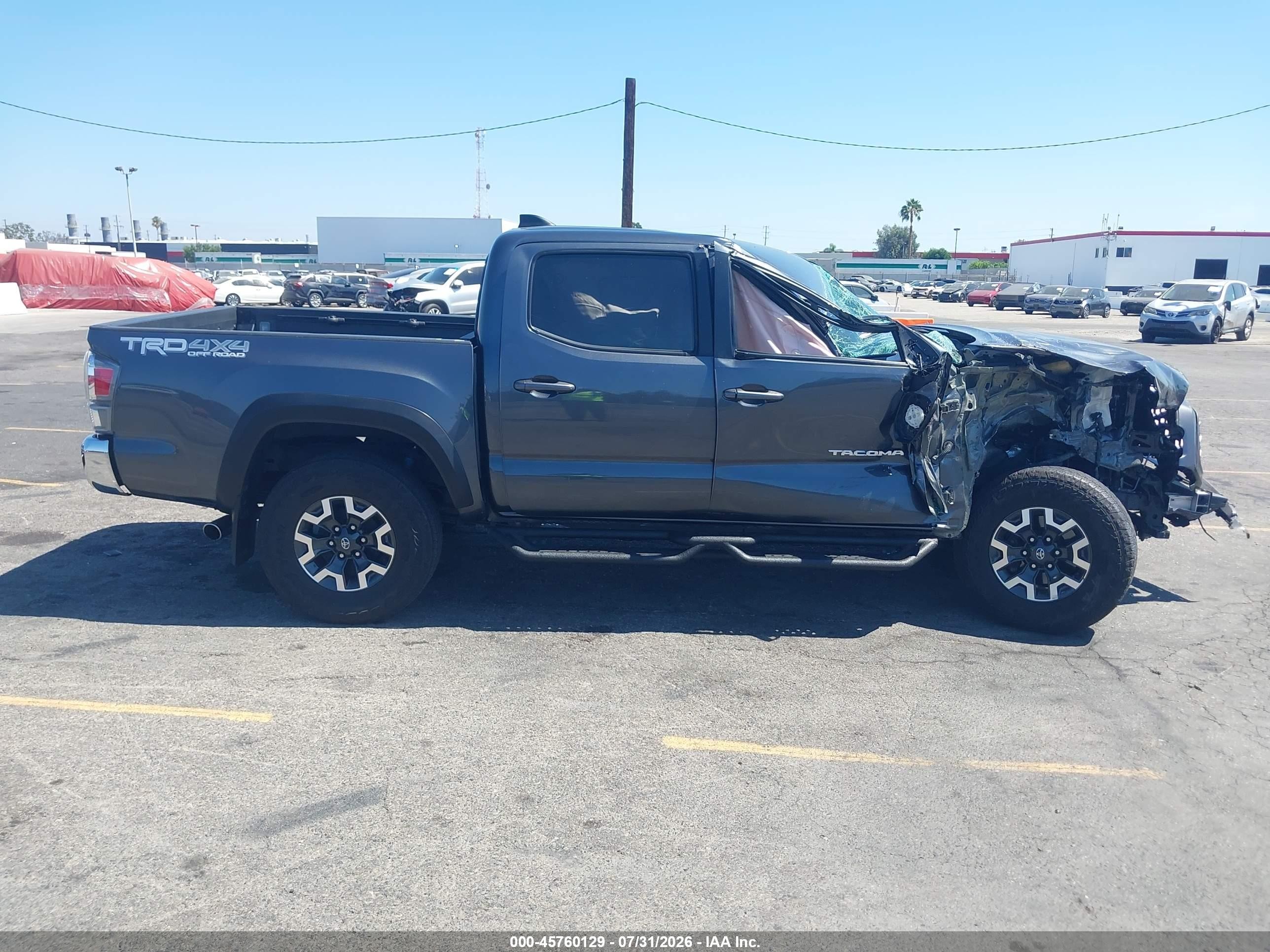 2023 Toyota Tacoma Trd Off Road Gray vin: 3TMCZ5AN8PM620144