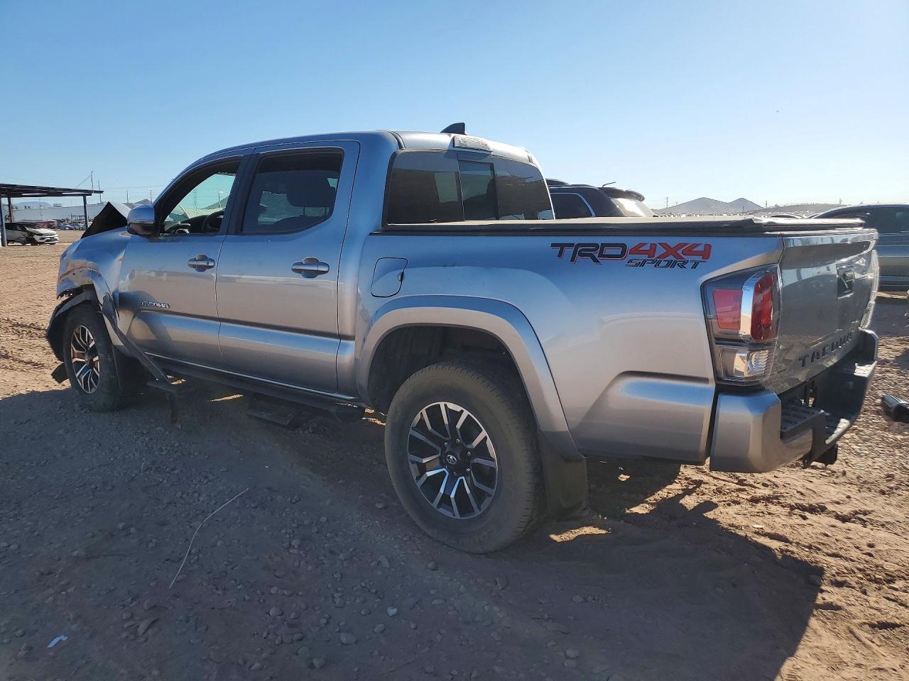 2023 Toyota Tacoma Trd Sport Silver vin: 3TMCZ5AN8PM644346