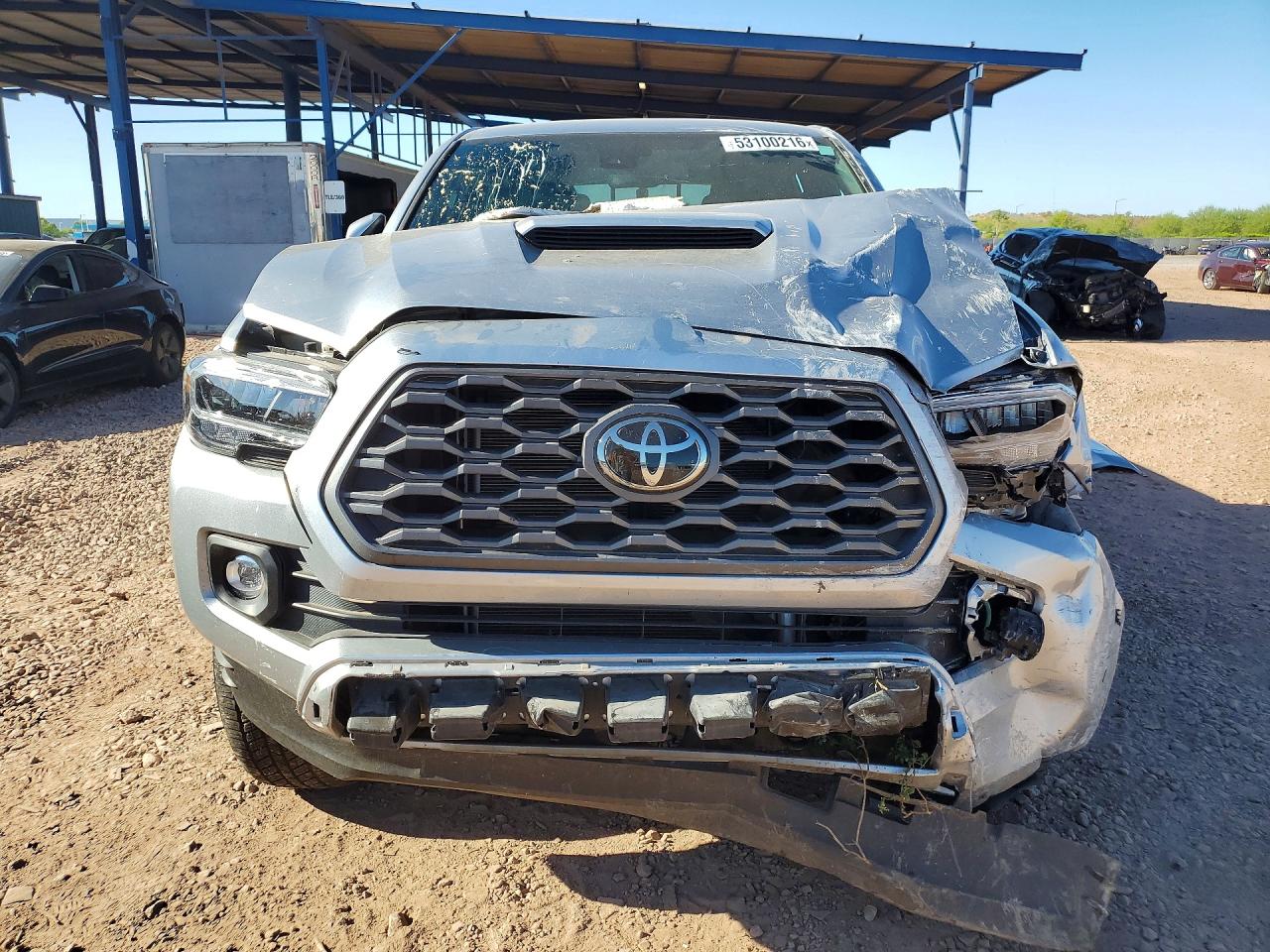 2023 Toyota Tacoma Trd Sport Silver vin: 3TMCZ5AN8PM644346