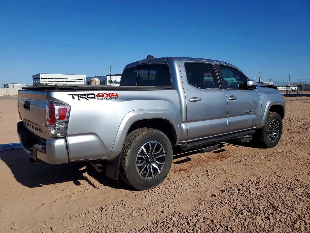 2023 Toyota Tacoma Trd Sport Silver vin: 3TMCZ5AN8PM644346