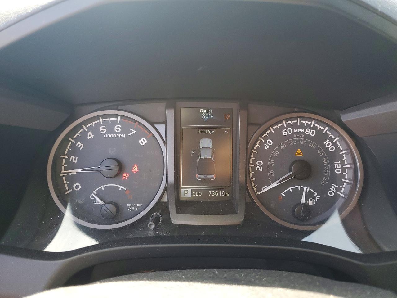 2018 Toyota Tacoma Trd Sport Серый vin: 3TMCZ5AN9JM148706