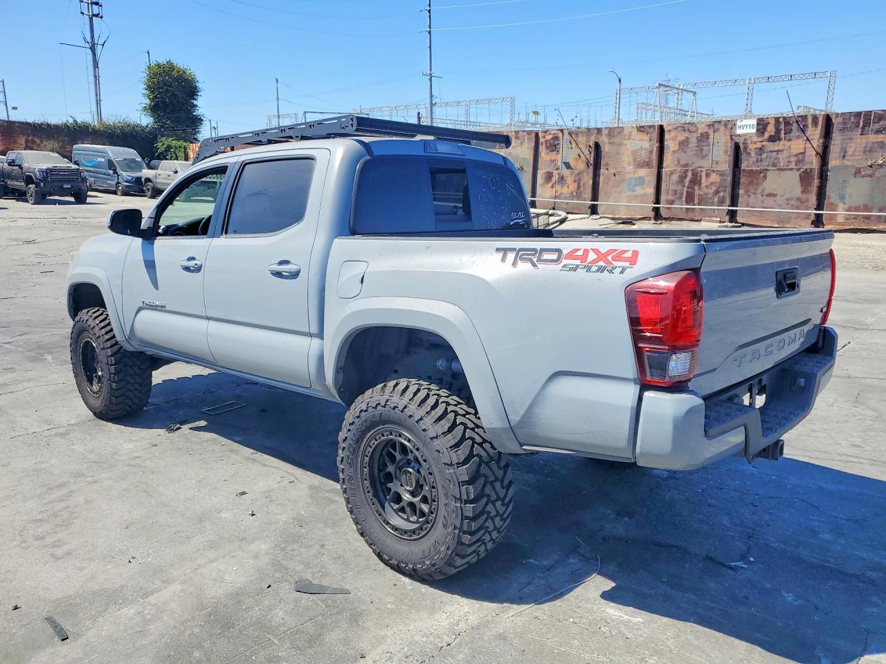 2018 Toyota Tacoma Trd Sport Серый vin: 3TMCZ5AN9JM148706
