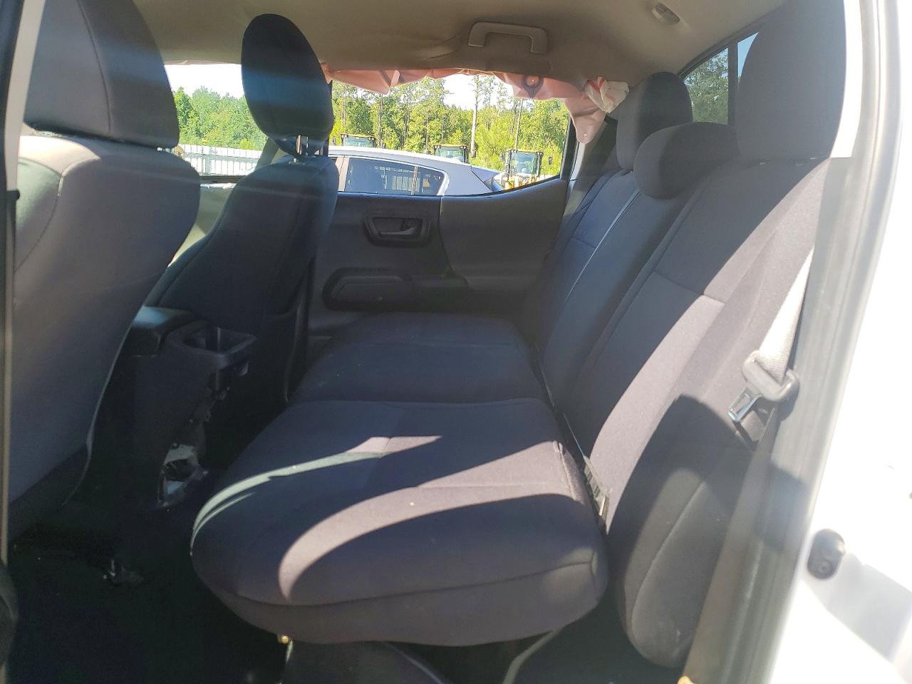 2021 Toyota Tacoma Sr V6 White vin: 3TMCZ5AN9MM416903