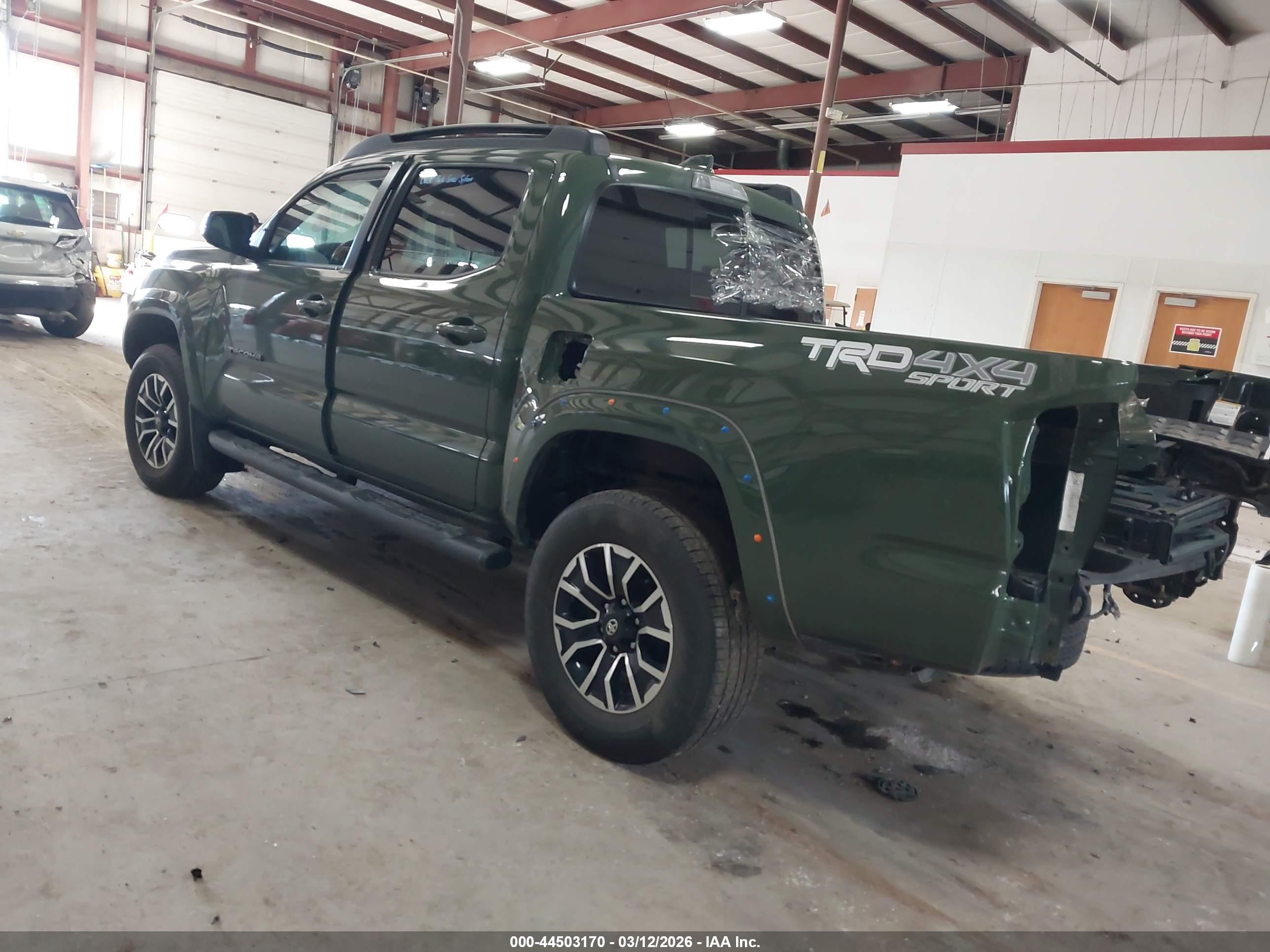 2021 Toyota Tacoma Trd Sport Green vin: 3TMCZ5AN9MM428369