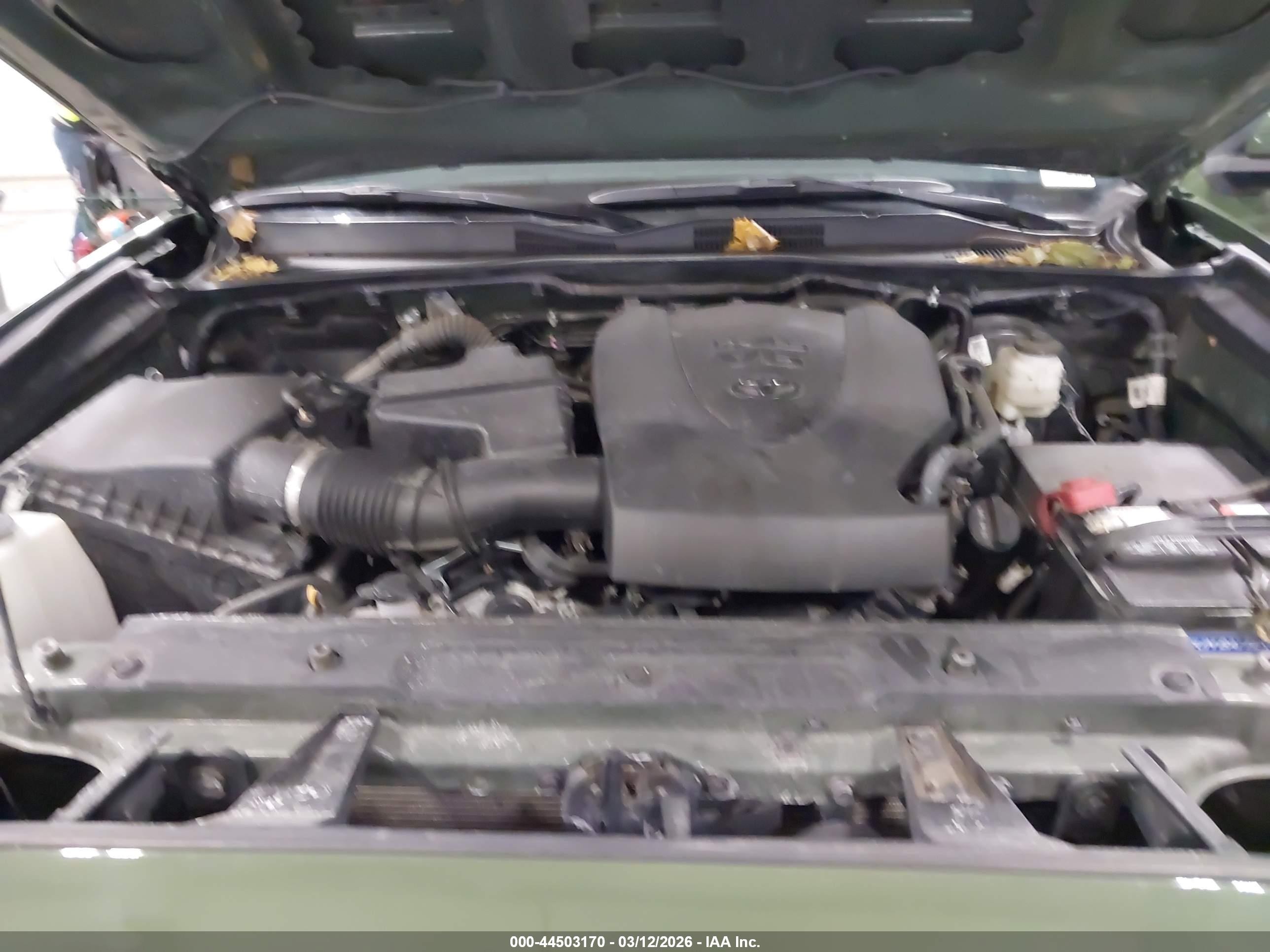 2021 Toyota Tacoma Trd Sport Green vin: 3TMCZ5AN9MM428369