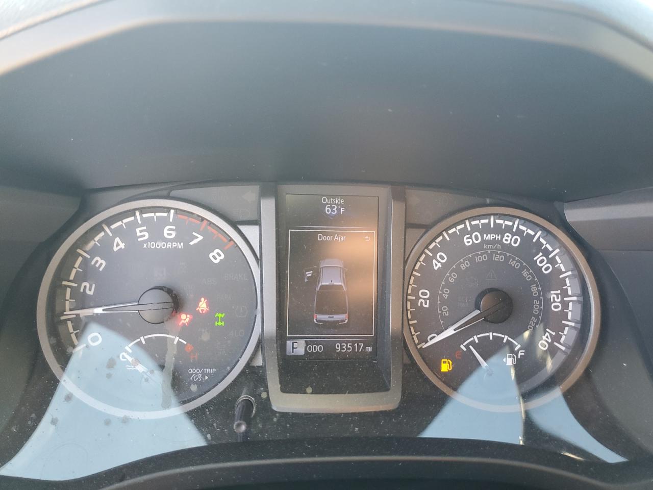 2019 Toyota Tacoma Черный vin: 3TMCZ5ANXKM212012