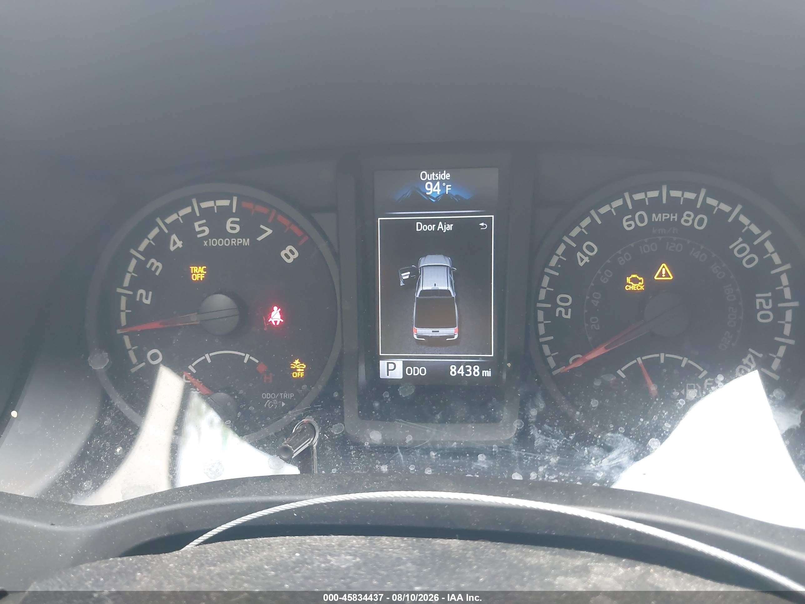 2023 Toyota Tacoma Sr V6 Red vin: 3TMCZ5ANXPM554325