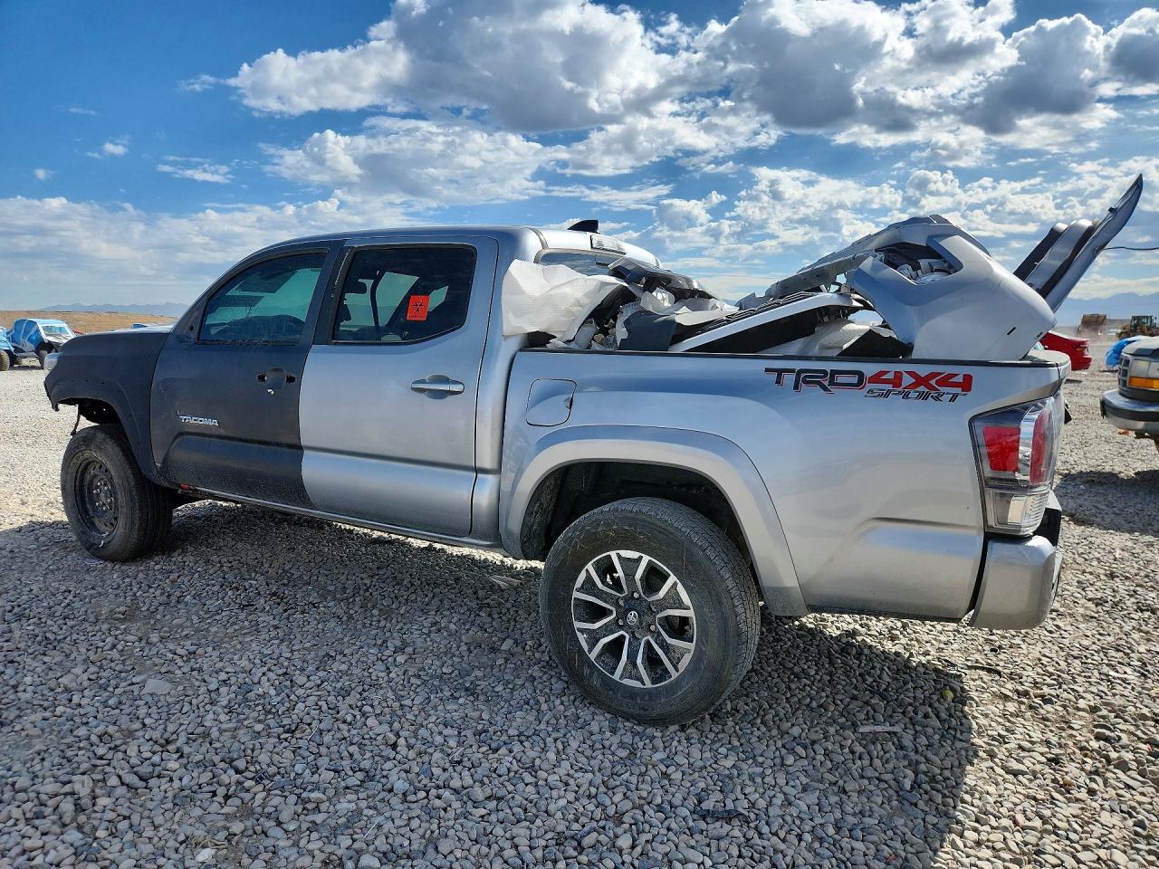 2023 Toyota Tacoma Trd Sport Silver vin: 3TMCZ5ANXPM641125