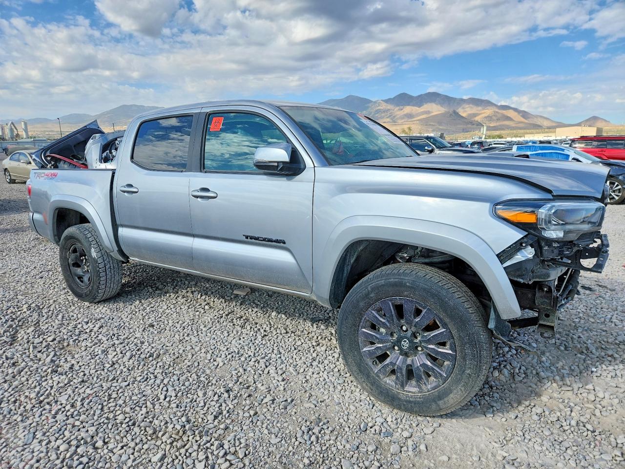 2023 Toyota Tacoma Trd Sport Silver vin: 3TMCZ5ANXPM641125