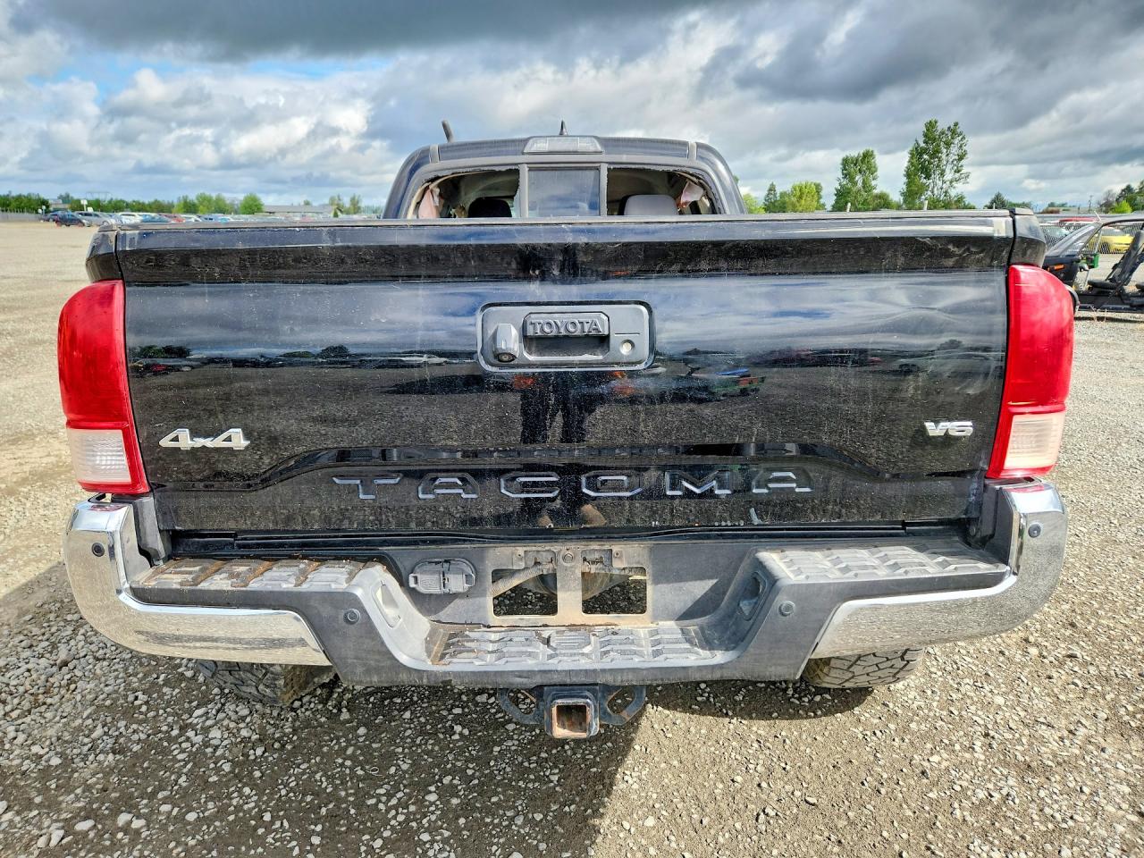 2016 Toyota Tacoma Sr5 V6 Черный vin: 3TMDZ5BN1GM001971