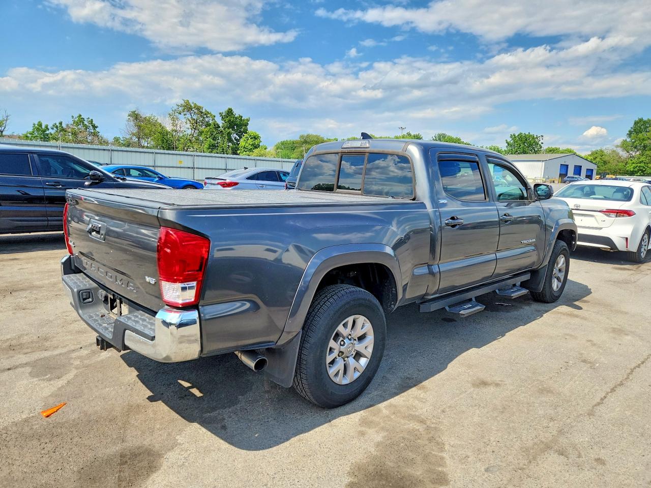 2017 Toyota Tacoma Sr5 V6 Black vin: 3TMDZ5BN3HM013959