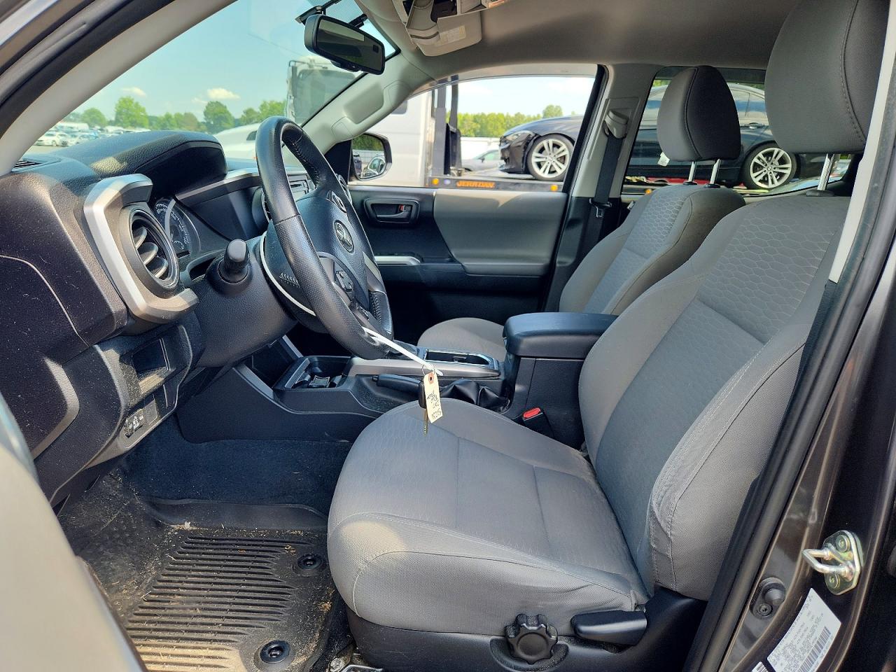 2017 Toyota Tacoma Sr5 V6 Black vin: 3TMDZ5BN3HM013959
