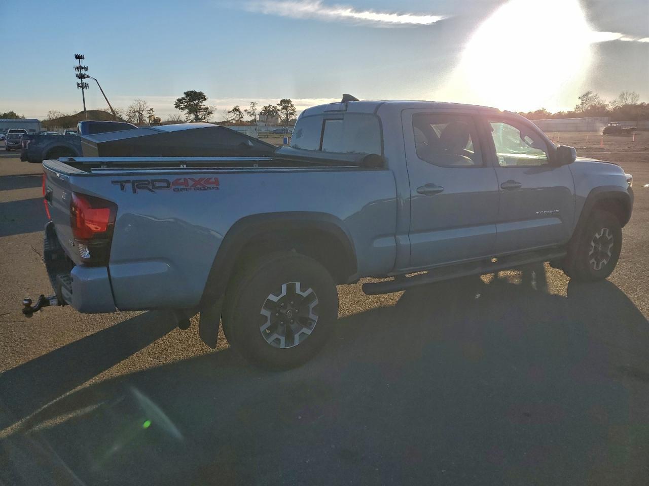 2019 Toyota Tacoma Double Cab Gray vin: 3TMDZ5BN4KM064197