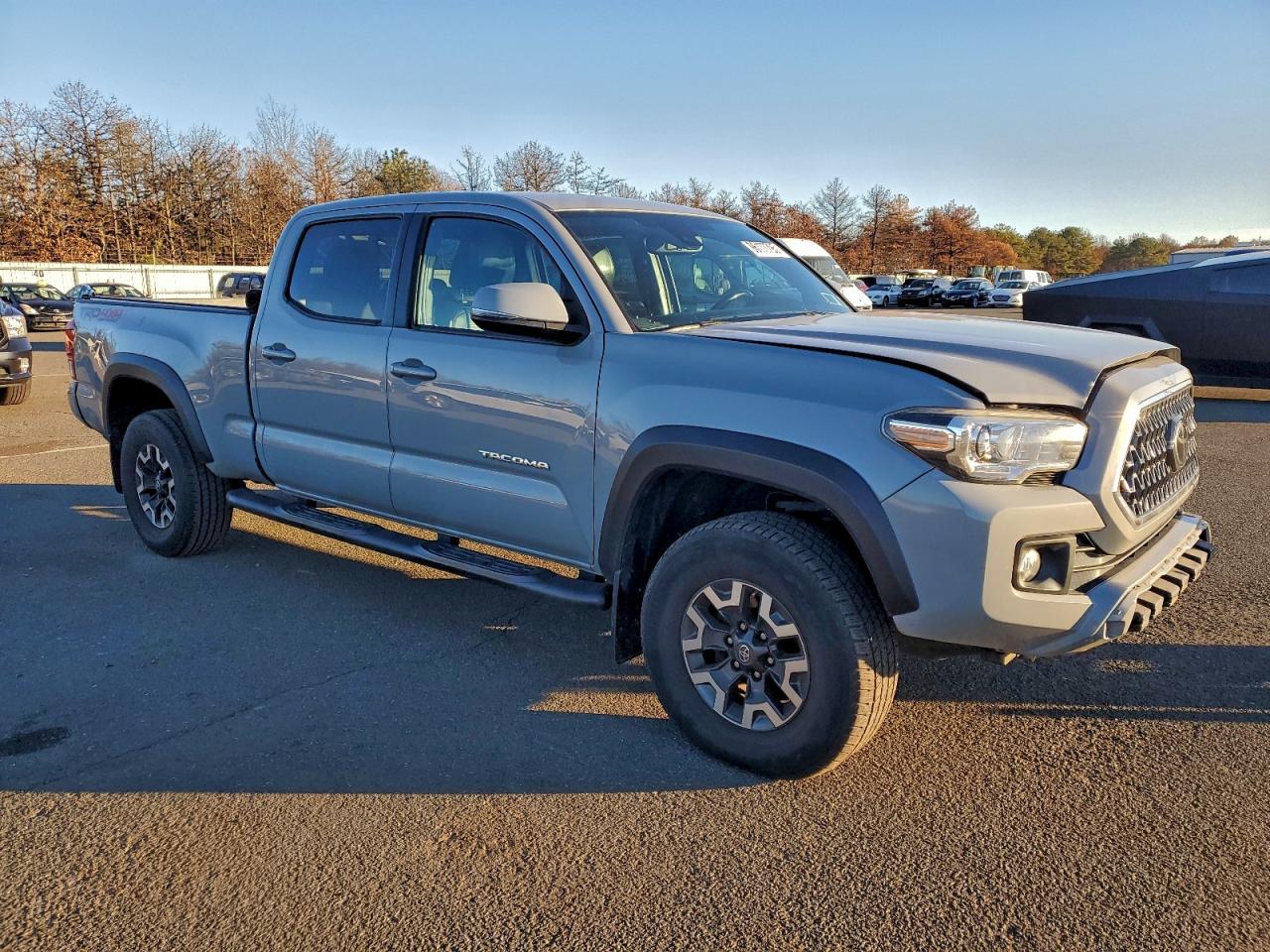 2019 Toyota Tacoma Double Cab Gray vin: 3TMDZ5BN4KM064197