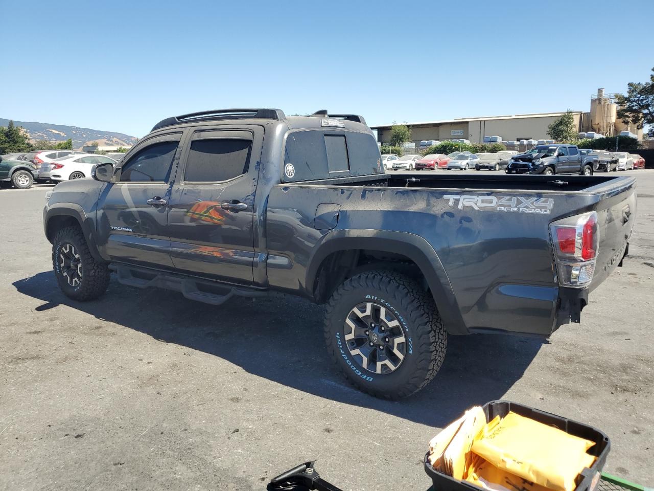 2021 Toyota Tacoma Double Cab Charcoal vin: 3TMDZ5BN6MM113306