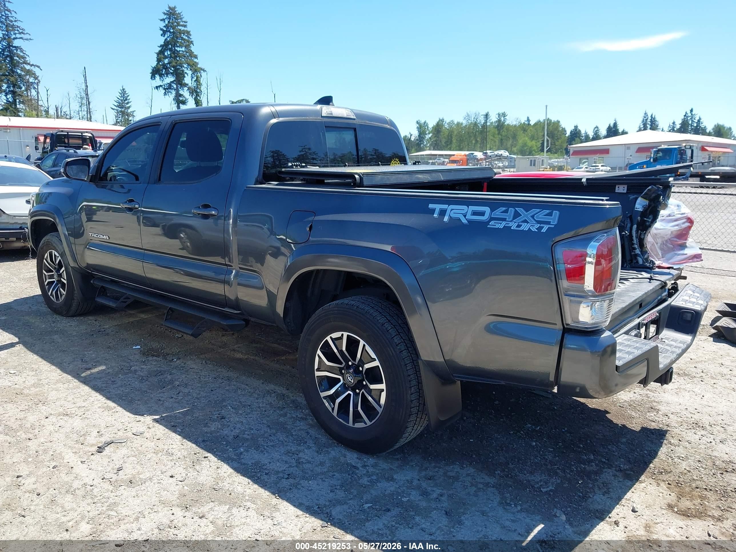 2023 Toyota Tacoma Trd Sport Серый vin: 3TMDZ5BN8PM156808