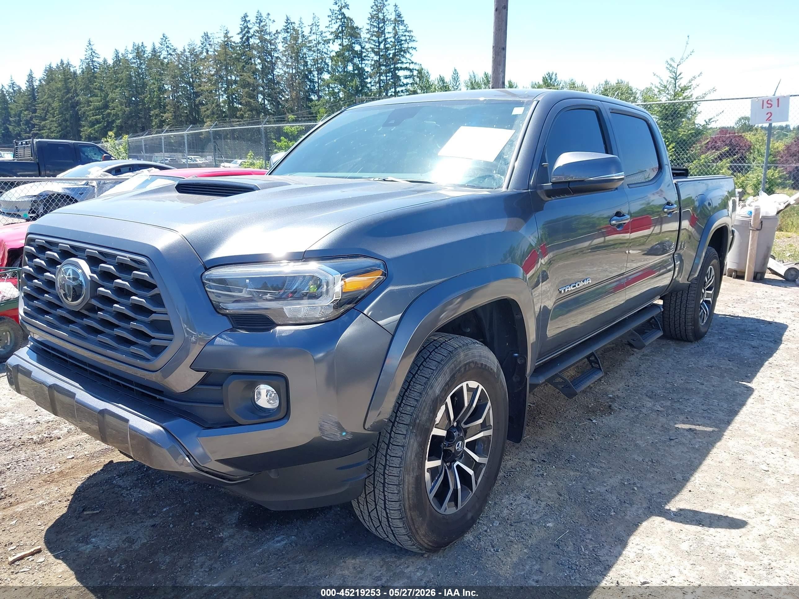 2023 Toyota Tacoma Trd Sport Серый vin: 3TMDZ5BN8PM156808