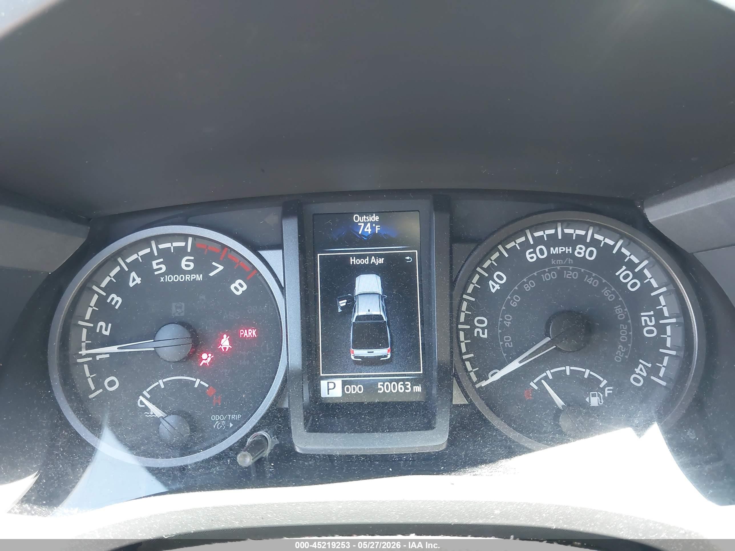 2023 Toyota Tacoma Trd Sport Серый vin: 3TMDZ5BN8PM156808