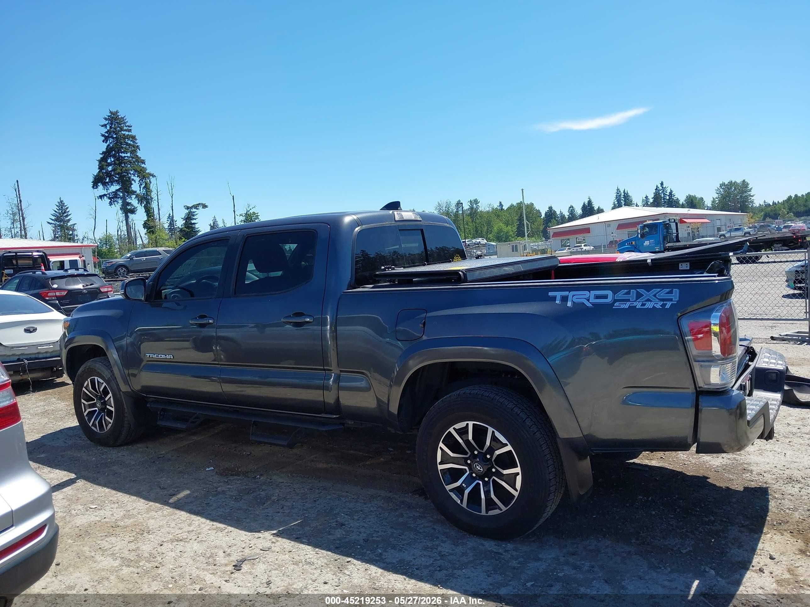 2023 Toyota Tacoma Trd Sport Серый vin: 3TMDZ5BN8PM156808
