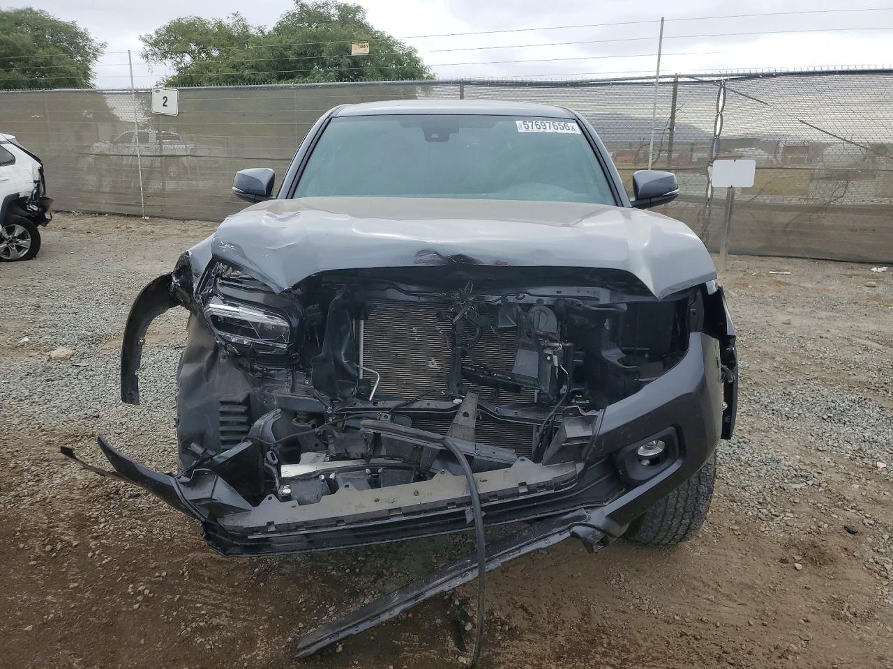 2023 Toyota Tacoma Trd Off-road Gray vin: 3TMDZ5BN9PM145154