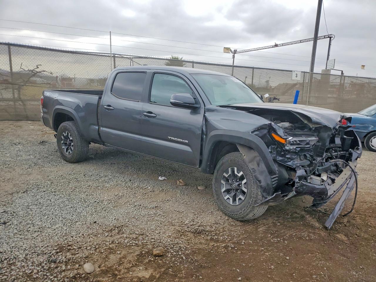 2023 Toyota Tacoma Trd Off-road Gray vin: 3TMDZ5BN9PM145154