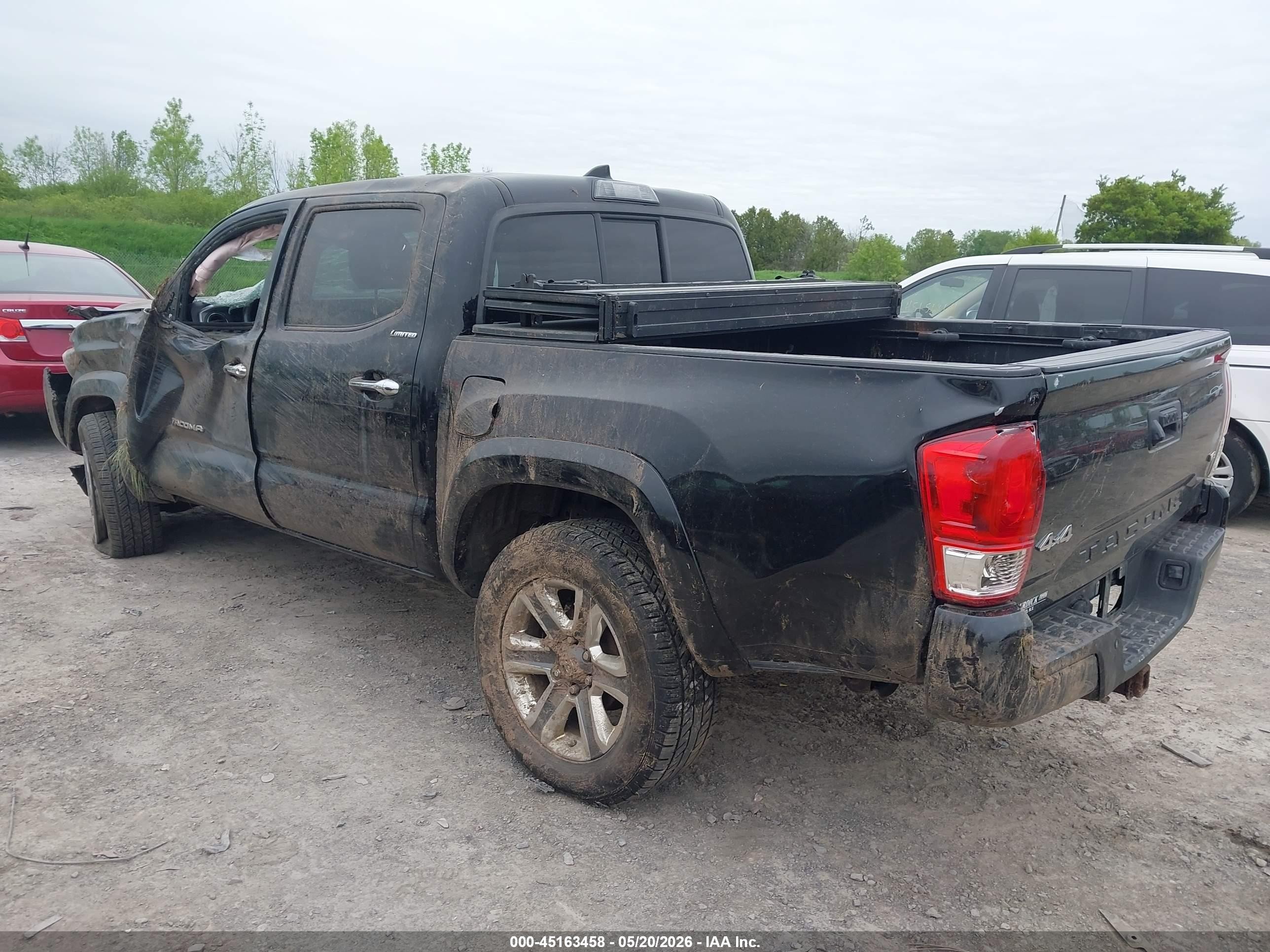 2016 Toyota Tacoma Limited Black vin: 3TMGZ5AN0GM011115