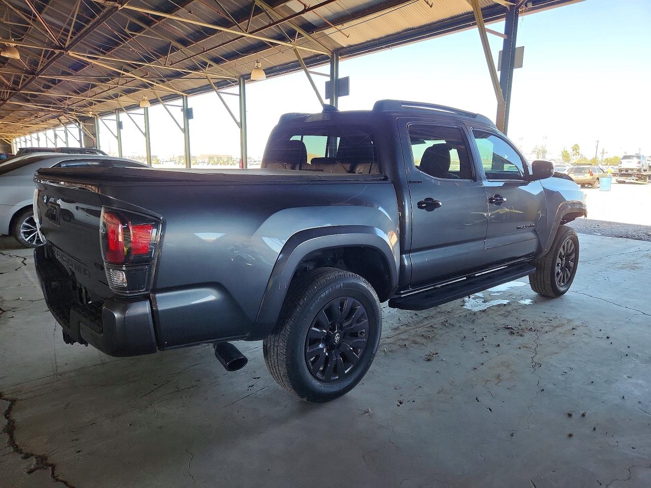 2022 Toyota Tacoma Limited Серый vin: 3TMGZ5AN0NM482470