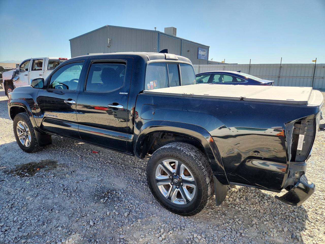 2016 Toyota Tacoma Limited Черный vin: 3TMGZ5AN2GM037800