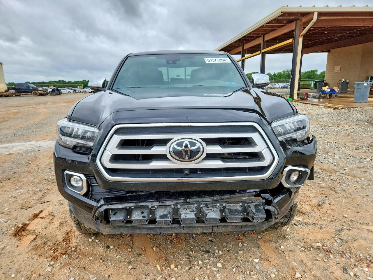 2023 Toyota Tacoma Limited Черный vin: 3TMHZ5BN4PM168813