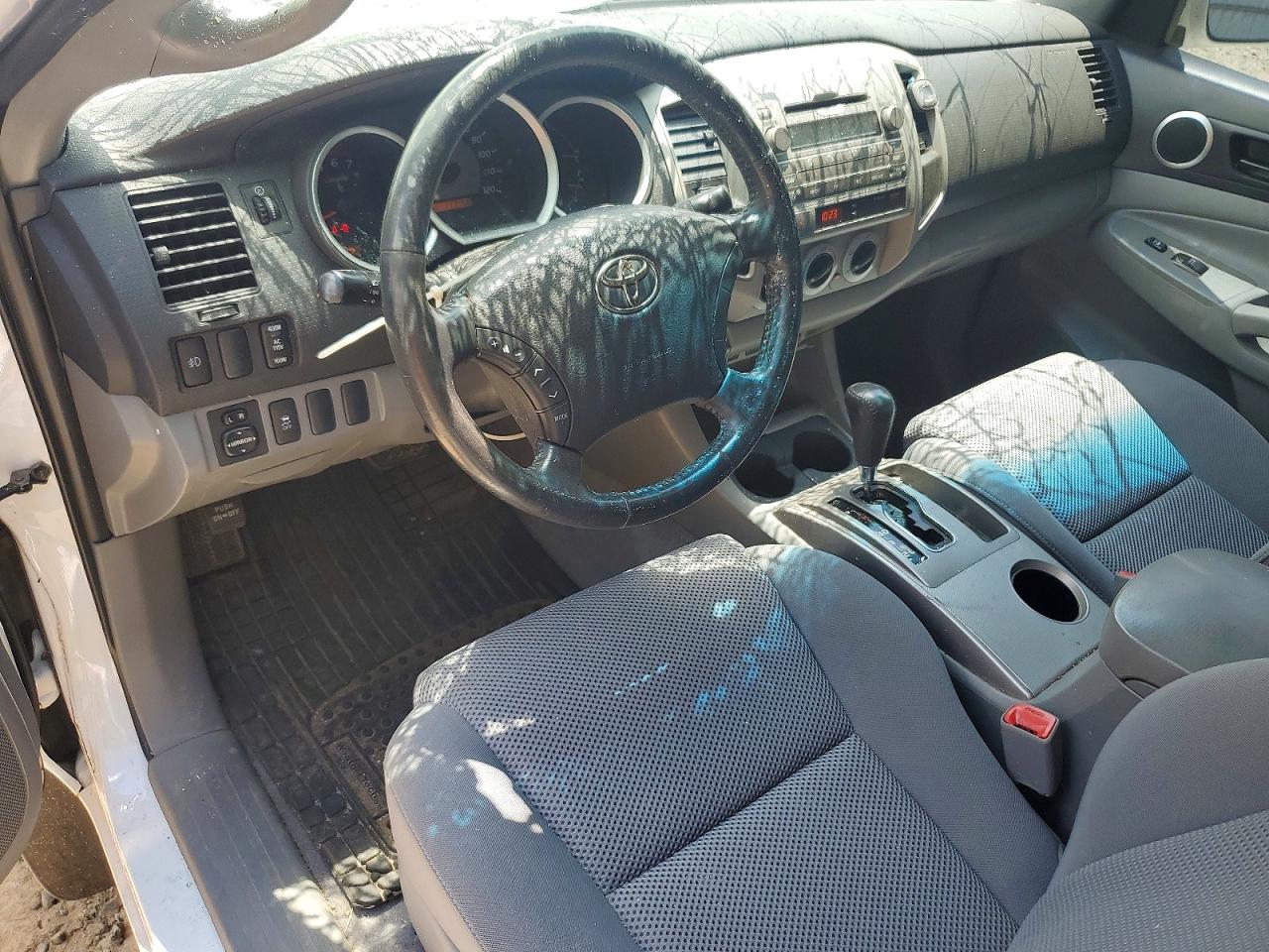 2011 Toyota Tacoma Double Cab Prerunner Белый vin: 3TMJU4GN0BM112900