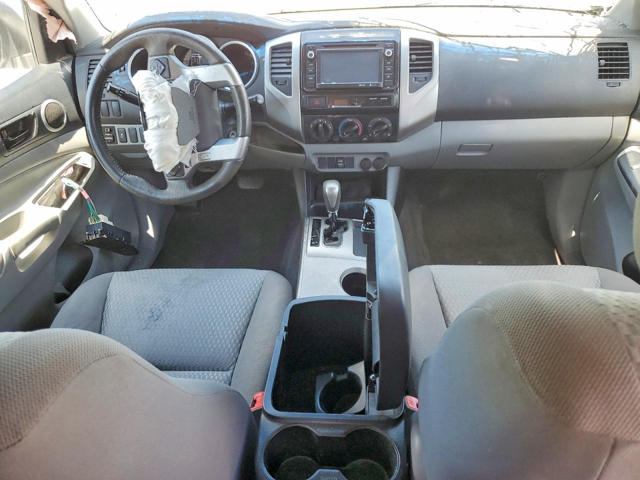 2014 Toyota Tacoma Double Cab Prerunner White vin: 3TMJU4GN0EM170414