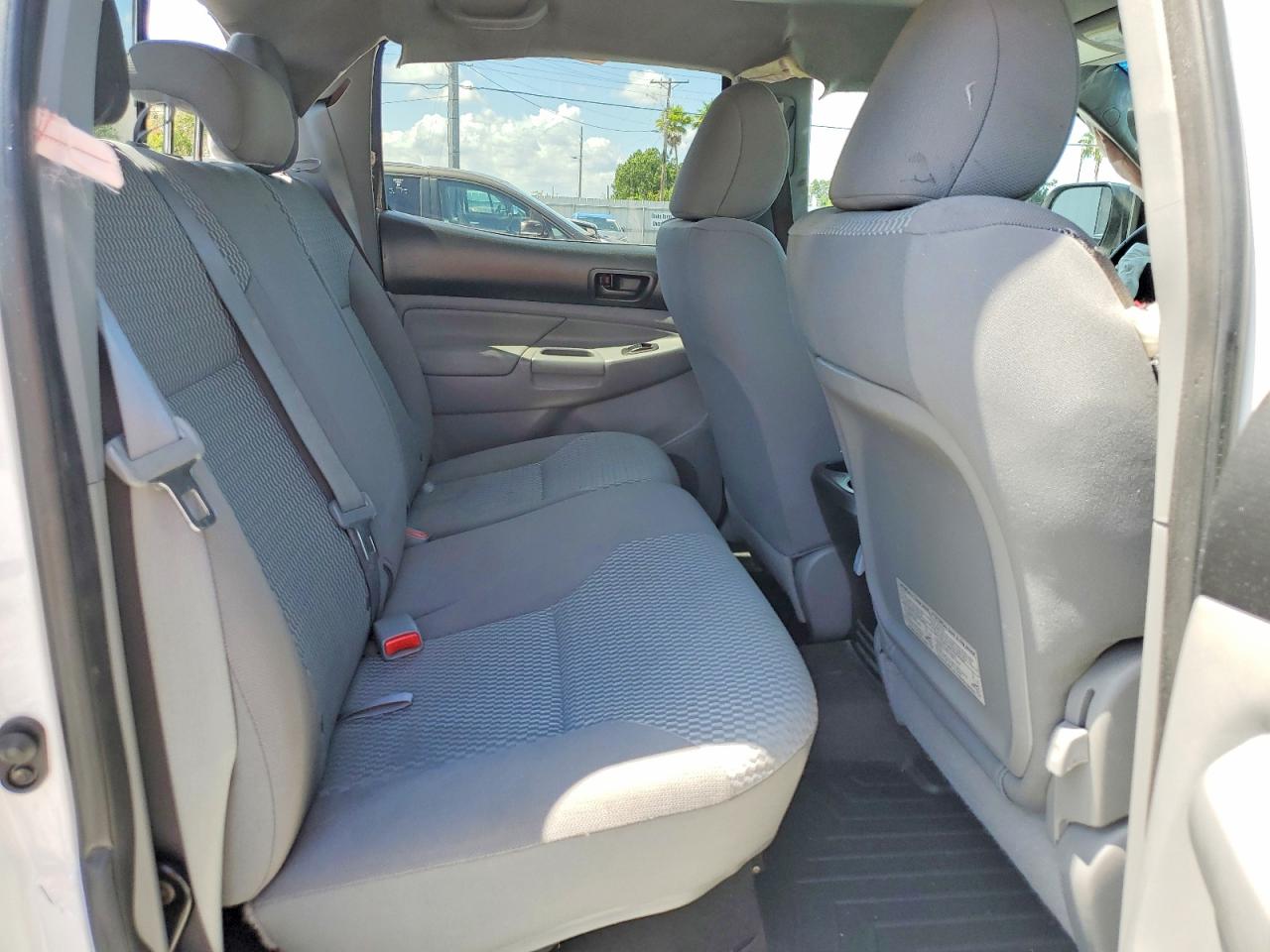 2014 Toyota Tacoma Double Cab Prerunner White vin: 3TMJU4GN0EM170414