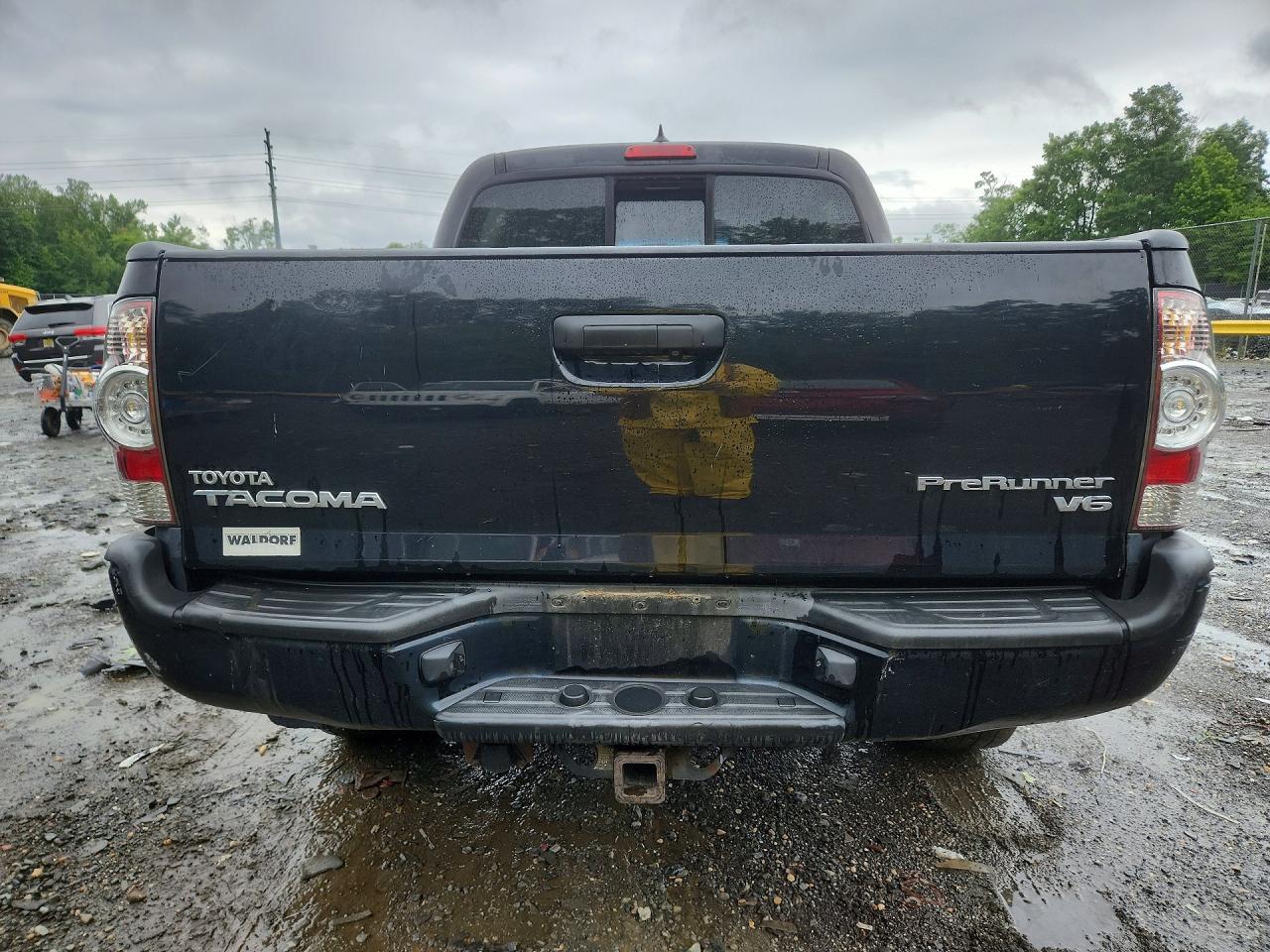 2015 Toyota Tacoma Double Cab Prerunner Black vin: 3TMJU4GN0FM185447